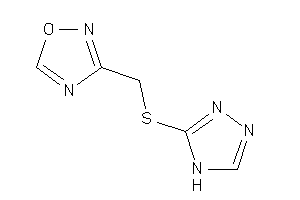 3-[(4H-1,2,4-triazol-3-ylthio)methyl]-1,2,4-oxadiazole