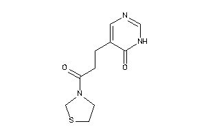 5-(3-keto-3-thiazolidin-3-yl-propyl)-1H-pyrimidin-6-one