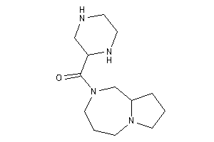 1,3,4,5,7,8,9,9a-octahydropyrrolo[1,2-a][1,4]diazepin-2-yl(piperazin-2-yl)methanone