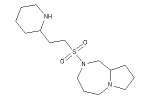 2-[2-(2-piperidyl)ethylsulfonyl]-1,3,4,5,7,8,9,9a-octahydropyrrolo[1,2-a][1,4]diazepine