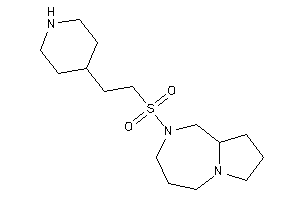 2-[2-(4-piperidyl)ethylsulfonyl]-1,3,4,5,7,8,9,9a-octahydropyrrolo[1,2-a][1,4]diazepine