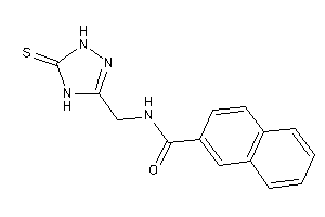 N-[(5-thioxo-1,4-dihydro-1,2,4-triazol-3-yl)methyl]-2-naphthamide