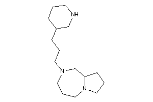 2-[3-(3-piperidyl)propyl]-1,3,4,5,7,8,9,9a-octahydropyrrolo[1,2-a][1,4]diazepine