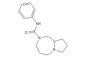 N-phenyl-1,3,4,5,7,8,9,9a-octahydropyrrolo[1,2-a][1,4]diazepine-2-carboxamide