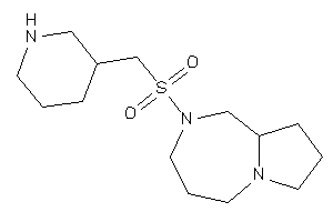 2-(3-piperidylmethylsulfonyl)-1,3,4,5,7,8,9,9a-octahydropyrrolo[1,2-a][1,4]diazepine