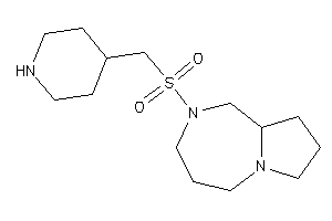 2-(4-piperidylmethylsulfonyl)-1,3,4,5,7,8,9,9a-octahydropyrrolo[1,2-a][1,4]diazepine