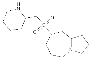 2-(2-piperidylmethylsulfonyl)-1,3,4,5,7,8,9,9a-octahydropyrrolo[1,2-a][1,4]diazepine