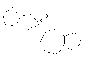 2-(pyrrolidin-2-ylmethylsulfonyl)-1,3,4,5,7,8,9,9a-octahydropyrrolo[1,2-a][1,4]diazepine