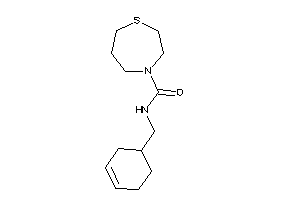 Image of N-(cyclohex-3-en-1-ylmethyl)-1,4-thiazepane-4-carboxamide