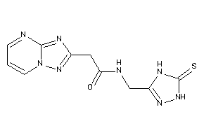 N-[(5-thioxo-1,4-dihydro-1,2,4-triazol-3-yl)methyl]-2-([1,2,4]triazolo[1,5-a]pyrimidin-2-yl)acetamide