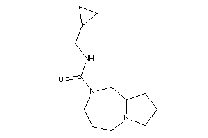 Image of N-(cyclopropylmethyl)-1,3,4,5,7,8,9,9a-octahydropyrrolo[1,2-a][1,4]diazepine-2-carboxamide