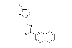 N-[(5-thioxo-1,4-dihydro-1,2,4-triazol-3-yl)methyl]quinoxaline-6-carboxamide