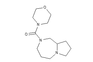 1,3,4,5,7,8,9,9a-octahydropyrrolo[1,2-a][1,4]diazepin-2-yl(morpholino)methanone