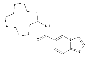 N-cyclododecylimidazo[1,2-a]pyridine-6-carboxamide