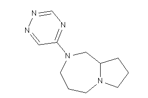 2-(1,2,4-triazin-5-yl)-1,3,4,5,7,8,9,9a-octahydropyrrolo[1,2-a][1,4]diazepine