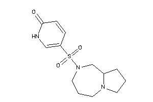 5-(1,3,4,5,7,8,9,9a-octahydropyrrolo[1,2-a][1,4]diazepin-2-ylsulfonyl)-2-pyridone