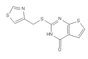 2-(thiazol-4-ylmethylthio)-3H-thieno[2,3-d]pyrimidin-4-one