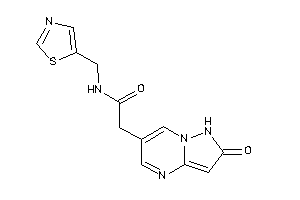 2-(2-keto-1H-pyrazolo[1,5-a]pyrimidin-6-yl)-N-(thiazol-5-ylmethyl)acetamide