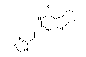 (1,2,4-oxadiazol-3-ylmethylthio)BLAHone