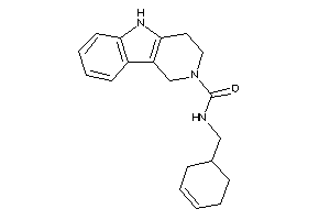 N-(cyclohex-3-en-1-ylmethyl)-1,3,4,5-tetrahydropyrido[4,3-b]indole-2-carboxamide