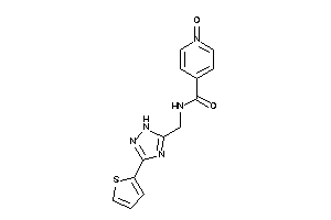 1-keto-N-[[3-(2-thienyl)-1H-1,2,4-triazol-5-yl]methyl]isonicotinamide