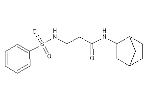 3-(benzenesulfonamido)-N-(2-norbornyl)propionamide