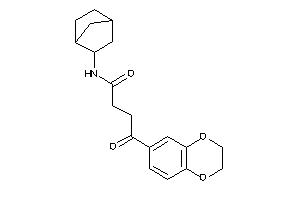 4-(2,3-dihydro-1,4-benzodioxin-6-yl)-4-keto-N-(2-norbornyl)butyramide