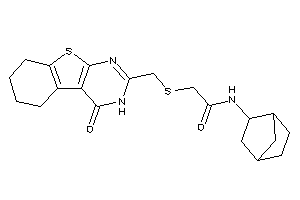 2-[(4-keto-5,6,7,8-tetrahydro-3H-benzothiopheno[2,3-d]pyrimidin-2-yl)methylthio]-N-(2-norbornyl)acetamide