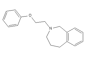 2-(2-phenoxyethyl)-1,3,4,5-tetrahydro-2-benzazepine