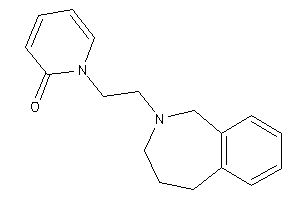 1-[2-(1,3,4,5-tetrahydro-2-benzazepin-2-yl)ethyl]-2-pyridone