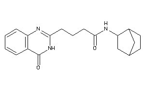 4-(4-keto-3H-quinazolin-2-yl)-N-(2-norbornyl)butyramide