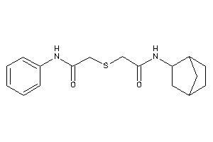 2-[(2-anilino-2-keto-ethyl)thio]-N-(2-norbornyl)acetamide