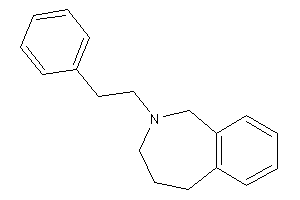 2-phenethyl-1,3,4,5-tetrahydro-2-benzazepine