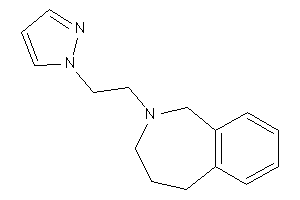 2-(2-pyrazol-1-ylethyl)-1,3,4,5-tetrahydro-2-benzazepine