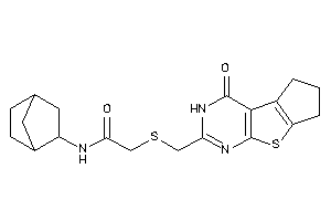 2-[(ketoBLAHyl)methylthio]-N-(2-norbornyl)acetamide