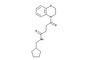 N-(cyclopentylmethyl)-4-(2,3-dihydro-1,4-benzothiazin-4-yl)-4-keto-butyramide