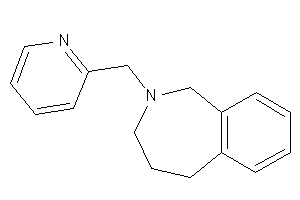 2-(2-pyridylmethyl)-1,3,4,5-tetrahydro-2-benzazepine