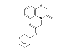 2-(3-keto-1,4-benzoxazin-4-yl)-N-(2-norbornyl)acetamide