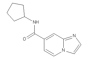 N-cyclopentylimidazo[1,2-a]pyridine-7-carboxamide