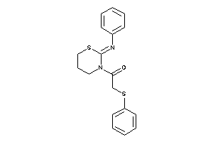 Image of 1-(2-phenylimino-1,3-thiazinan-3-yl)-2-(phenylthio)ethanone
