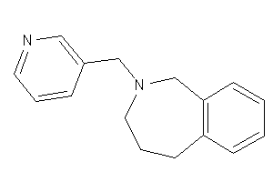 2-(3-pyridylmethyl)-1,3,4,5-tetrahydro-2-benzazepine