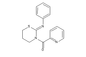 (2-phenylimino-1,3-thiazinan-3-yl)-(2-pyridyl)methanone