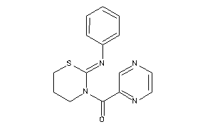 (2-phenylimino-1,3-thiazinan-3-yl)-pyrazin-2-yl-methanone