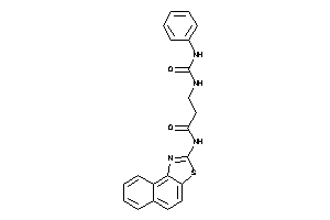 N-benzo[e][1,3]benzothiazol-2-yl-3-(phenylcarbamoylamino)propionamide