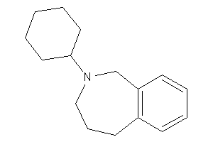 2-cyclohexyl-1,3,4,5-tetrahydro-2-benzazepine