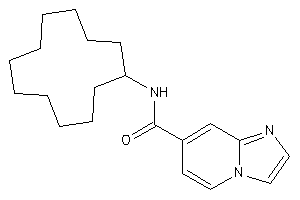 N-cyclododecylimidazo[1,2-a]pyridine-7-carboxamide