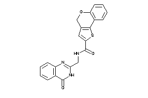 N-[(4-keto-3H-quinazolin-2-yl)methyl]-4H-thieno[3,2-c]chromene-2-carboxamide