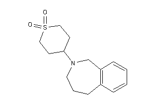 4-(1,3,4,5-tetrahydro-2-benzazepin-2-yl)thiane 1,1-dioxide