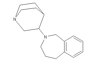 2-quinuclidin-3-yl-1,3,4,5-tetrahydro-2-benzazepine