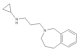 Cyclopropyl-[3-(1,3,4,5-tetrahydro-2-benzazepin-2-yl)propyl]amine